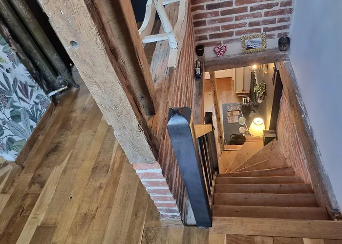 بيت للعطل Le De Lou Hot Tub Sauna & Private Patio 2 Guests أونفلور